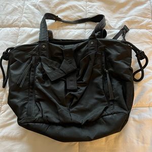 Worn lululemon gym bag